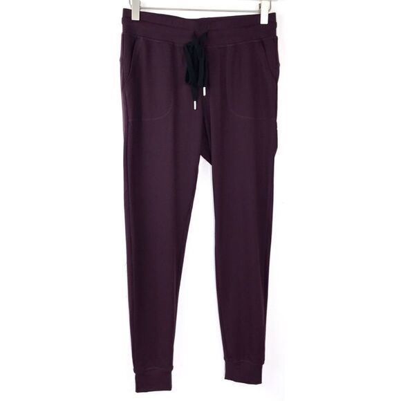 Zyia Active Plum Purple Unwind Jogger Pants X-Small XS - Picture 1 of 6